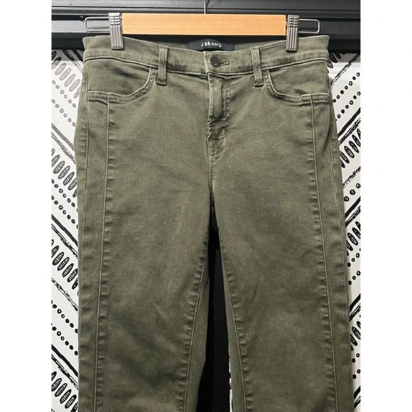 J Brand Suvi Button Ankle Skinny Jeans in Jungle Size 27 - Picture 3 of 11